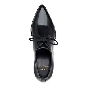 Marc Fisher Etta heeled oxford, Size 10 M leather elegant classic vintage style